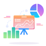 icon chart analytic graph